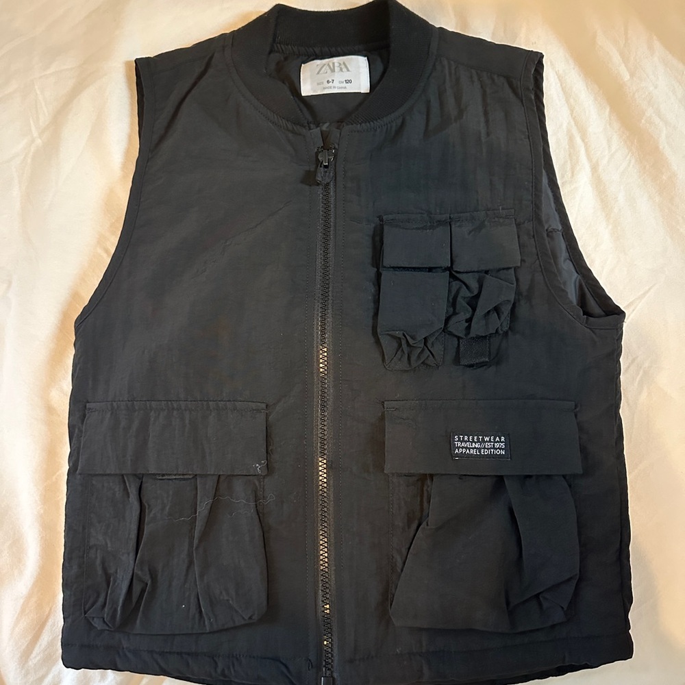 Men's Black Tactical Vest
